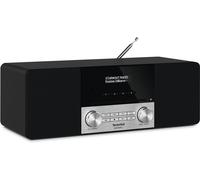 Digitradio 3-Radio Compact Stéréo Dab (Dab+,Fm,Lecteur Cd,Bluetooth,Usb,Prise Casque,Entrée Aux,Radio-Réveil,Ecran Oled,20 Watt Rms) Noir