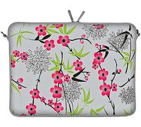 DIGITTRADE LS104-17 Sakura Designer Notebook Sleeve Housse Pour Ordinateur Portable 17,3" (43,9 cm) Large Neoprene Pochette Sacoche