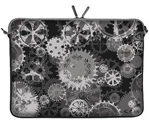 DIGITTRADE LS118-15 Mechanics Designer Notebook Sleeve Housse Pour Ordinateur Portable 15,4" jusqu'à 15,6" (39,1 - 39,6 cm) Large Néoprène Pochette Sacoche
