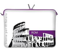 DIGITTRADE LS137-15 Rom Designer Notebook Sleeve Housse Pour Ordinateur Portable 15,4" jusqu'à 15,6" (39,1 - 39,6 cm) Large Néoprène Pochette Sacoche