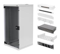 Digitus DN-10-SET-3 étagère Rack monté sur le mur Gris