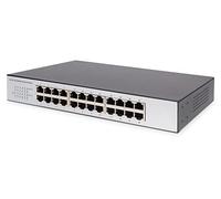 Professional Fast Ethernet N-Way Switch DN-60021-2 - Commutateur - non géré - 24 x 10/100 - de bureau, Montable sur rack