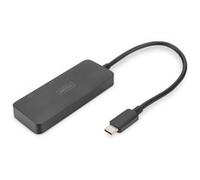 Digitus Adaptateur graphique DS-45334 USB-C vers 3x DisplayPort 4K60Hz MST Noir