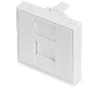 Digitus 45x45 mm Plaque frontale pour chemins de câbles