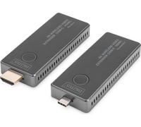 Digitus DS-55324 Set de transmission sans fil HDMI 30 m 3840 x 2160 Pixel afficheur LED intégré, v
