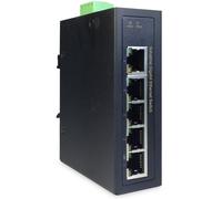 DIGITUS 5 Port Gigabit Ethernet Netzwerk Switch,Industrial, Unmanaged