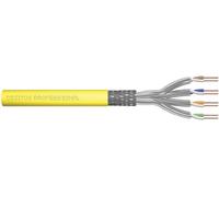 CAT 7A S-FTP installation cable, 1500 MHz B2ca (EN 50575), AWG 22/1, 500 m drum,