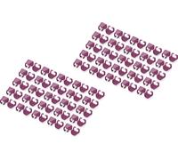 Digitus A-CC-MG DIGITUS Clips de couleur pour câbles patch 100pcs Magenta