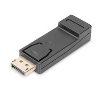 Digitus DB-340602-000-S DisplayPort / HDMI Adaptateur [1x DisplayPort mâle - 1x HDMI femelle] noir blindage double, verrouillable