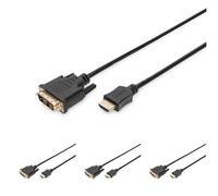 DIGITUS Adaptateur HDMI Typ A-DVI(18+1) 2m (Lot de 4)