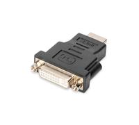HDMI adapter, type A - DVI-I(24+5) M/F, Full HD, bl