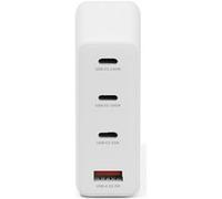 Digitus Chargeur mural DA-10305 GaN II 140W – 3x USB-C, 1x USB-A, PD 3.0, QC 3.0 – Blanc