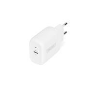 Digitus Adaptateur Secteur USB-C 20W Power Delivery 3.0 DA-10196, 5-9V, Protection Surtension/Surchauffe, Universel Smartphones/Tablettes