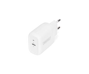 Digitus Adaptateur Secteur USB-C 20W Power Delivery 3.0 DA-10196, 5-9V, Protection Surtension/Surchauffe, Universel Smartphones/Tablettes