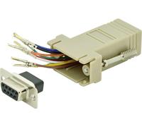 Adaptor, DB9, RJ45, Modular DB9 F, RJ45 F