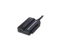 Digitus Adaptateur USB 3.0 vers IDE & SATA pour disques 2.5/3.5 pouces, taux de transfert 5000 Gbit/s, référence DA-70325
