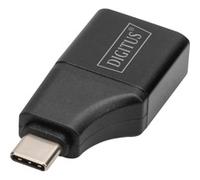 Digitus Adaptateur USB-C vers HDMI Type A AK-300450-000-S 4K@30Hz Aluminium Noir Plug & Play