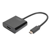 Digitus Adaptateur USB Type-C vers HDMI 4K@30Hz Noir