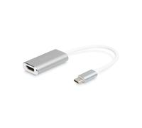 Digitus Adaptateur USB-C 3.2 Gen 1 vers HDMI 4K/30Hz, DA-70836. Boîtier aluminium, résolution max 3840x2160, Plug & Play, rétrocompatible HD, câble 0.2m.