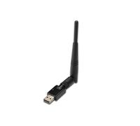 DIGITUS Adaptateur USB WiFi avec antenne Tige - 300 Mbit/s - 2,4 Ghz - WPA2 - IEEE 802.11n/g/b - Noir