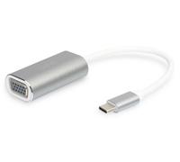 USB Type-C 1080p VGA Adapter, 20cm cable length Aluminium Housing,