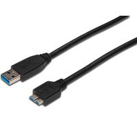 Digitus AK-300116-010-S Câble USB3 A/micro-B M/M 1,00m noir
