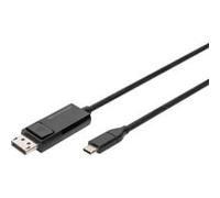 Digitus Câble adaptateur USB-C <> DisplayPort, bidirectionnel