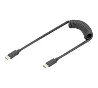 Digitus AK-300431-006-S USB-C® Adaptateur [1x USB-C® - 1x USB-C®] noir câble