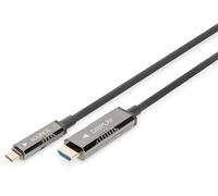 Digitus AK-330150-100-S DIGITUS 4K USB Typ - C auf HDMI AOC Adapterkabel, 10m