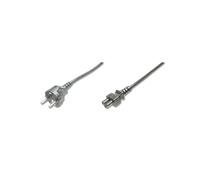 Digitus AK-440115-008-S Cordon Alimentation 0.75m, CEE 7/7 vers IEC C5, 250V/10A, H05VV-F3G 0.75mm², Noir
