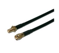 DIGITUS AK-560200-020-S Câble 2 m Noir