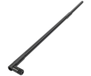 DIGITUS Antenne Wi-FI à Tige - 2,4 GHz WiFi - Omnidirectionnelle - Gain de réception 9dBi - Connecteur RP-SMA - Longueur 38,5 cm - Noir