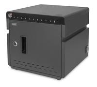 Digitus Armoire de chargement mobile pour ordinateurs portables / tablettes jusqu'à 14 pouces, UV-C, USB-C