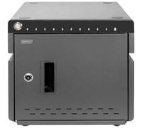 Digitus Armoire de recharge de bureau 14" USB-C UV-C 10 emplacements Ventilateur 345 x 360 x 370 mm