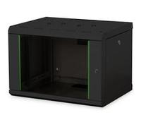 Digitus Armoire murale DN-19 07-U-SW 7U 19 pouces porte en plexiglass verrouillable 450 mm noir