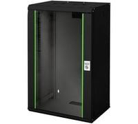 Digitus Armoire réseau Unique DN-19 20U – Rack 19 pouces mural, profondeur 450 mm, 100 kg – Noir