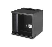 Digitus Armoire réseau DN-49101 10 pouces 6U murale Noir (RAL 9005) 30 kg