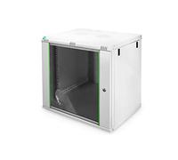 DIGITUS Armoire réseau 19 pouces 12 U - montage mural - profondeur 450 mm - capacité de charge 60 kg - Dynamic Basic - porte vitrée - gris