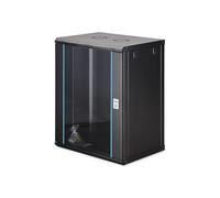 Digitus Armoire réseau 19 pouces Dynamic‑N 16U – Mural, prof. 450/320 mm, 60kg, porte vitrée – Noir