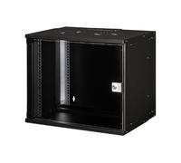 Digitus Armoire réseau murale SOHO PRO 19" 9U - 460x540x400 mm - porte vitrée noire 60 kg