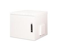 9U wall mounting cabinet, outdoor, IP55 579x600x600 mm, color grey (RAL 7035)
