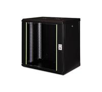 DIGITUS Armoire réseau - rack 19 pouces - 12U - montage mural - profondeur 450 mm - capacité de charge 100 kg - série Unique - noir