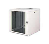 DIGITUS Armoire réseau - rack 19 pouces - 12U - montage mural - profondeur 600 mm - capacité de charge 100 kg - série Unique - gris