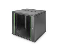 DIGITUS Armoire réseau - rack 19 pouces - 12U - montage mural - profondeur 600 mm - capacité de charge 60 kg - série Dynamic Basic - noir