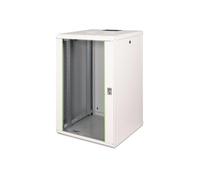 DIGITUS Armoire réseau - rack 19 pouces - 20U - montage mural - profondeur 600 mm - capacité de charge 100 kg - série Unique - gris