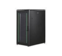 DIGITUS Armoire réseau - Rack 19 Pouces - 22U - 60 x 80 cm - Charge admissible 1200 kg - Profondeur utile 74,3 cm - série Unique - Noir