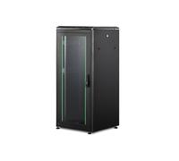 DIGITUS Armoire réseau - Rack 19 Pouces - 26U - 60 x 60 cm - Charge admissible 1200 kg - Profondeur utile 54,3 cm - Série Unique - Noir