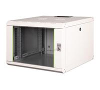 DIGITUS Armoire réseau - rack 19 pouces - 7U - montage mural - profondeur 600 mm - capacité de charge 100 kg - série Unique - gris