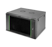 DIGITUS Armoire réseau - rack 19 pouces - 7U - montage mural - profondeur 600 mm - capacité de charge 60 kg - série Dynamic Basic - noir