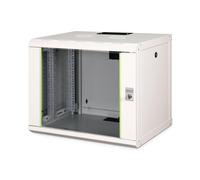 9U wall mounting cabinet, Unique 509x600x450 mm, color grey (RAL 7035)